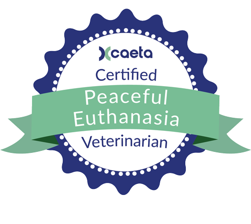 CAETA Certified Peaceful Euthanasia Veterinarian Badge